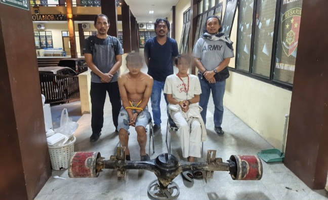 Residivis Diduga Curi Mesin Traktor Diringkus Tim URC Polres Kotamobagu