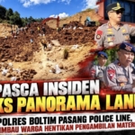 Polres Boltim Pasang Police Line di Eks Panorama Lanut