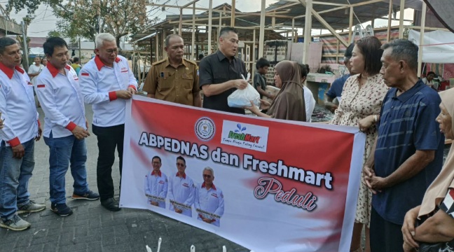 ABPEDNAS Manado Bantu Korban Kebakaran Sindulang Satu